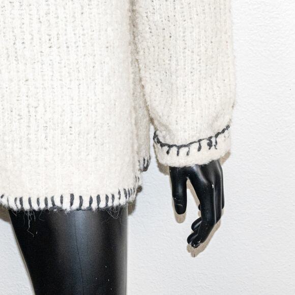 Raquel Allegra Women's Wool Alpaca Knit Sweater Oversize size 1 - Picture 11 of 13